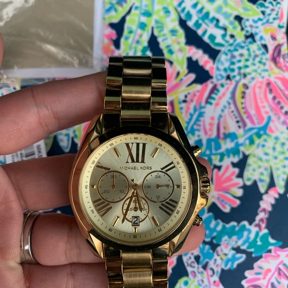 Gold Michael Kors watch - Picture 6 of 7